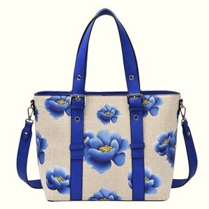 Mellow World Edan Black Floral Tote Bag